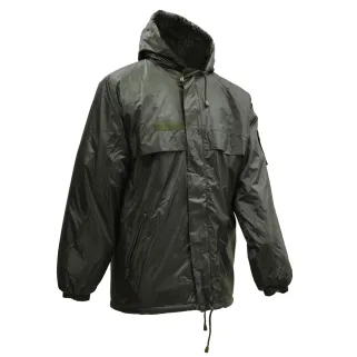 Coupe-vent fourré imperméable kaki taille 3 à 3XL