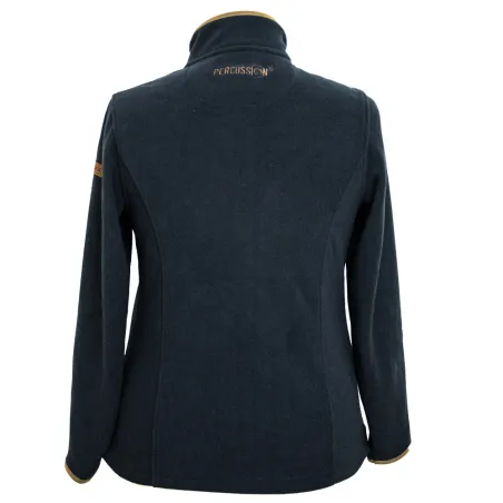 Blouson polaire femme Scotland zip polyester marine S à XL