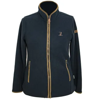 Blouson polaire femme Scotland zip polyester marine S à XL