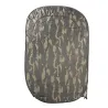 Hutteau rapide toit amovible imperméable polyester camo 100x193cm