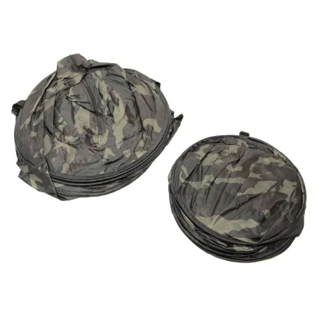 Hutteau rapide toit amovible imperméable polyester camo 100x193cm