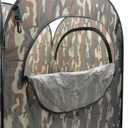 Hutteau rapide toit amovible imperméable polyester camo 100x193cm