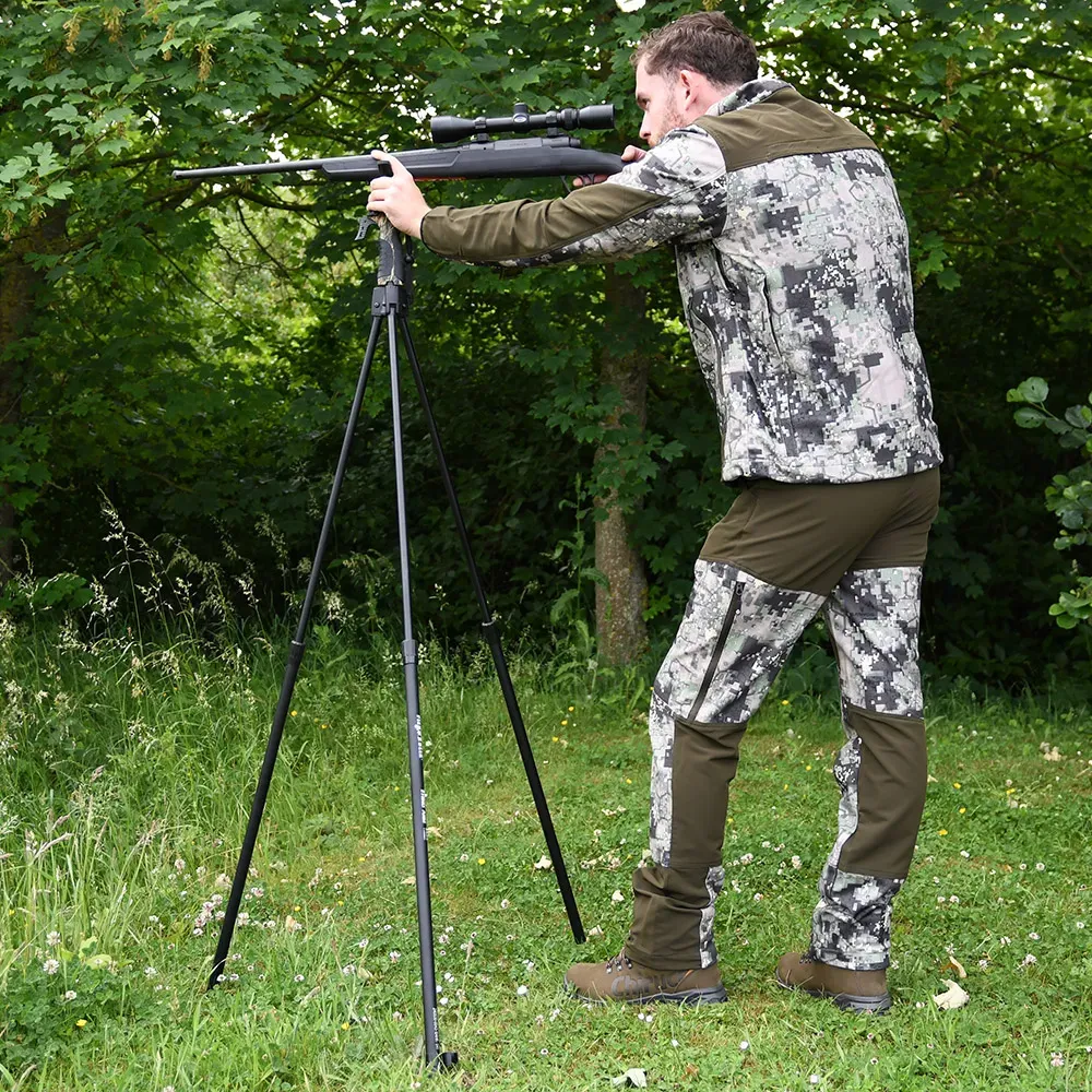 Tripode de pirsch automatique en aluminium réglable de 100 à 160 cm