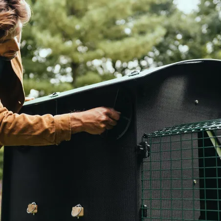 Poulailler plastique recyclé 8 à 15 poules Poulailler plastique recyclé 8 à 15 poules