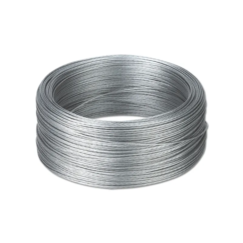 Câble acier zingué 7 torons tressés Diam. 1,5 mm bobine 200 m pour clôture Câble acier zingué 7 torons tressés Diam. 1,5 mm bobine 200 m pour clôture