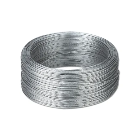 Câble acier zingué 7 torons tressés Diam. 1,5 mm bobine 200 m pour clôture