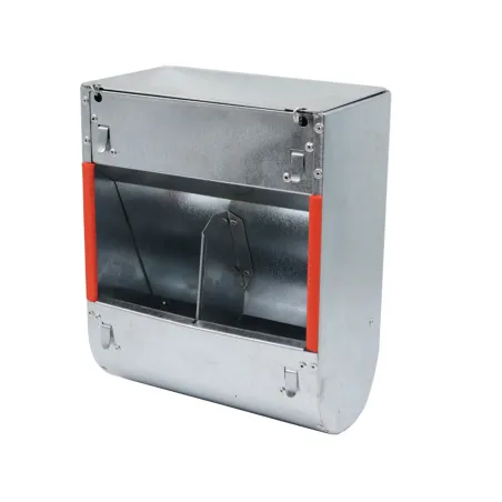 Lot de 10 Mangeoires lapins trémie 2 compartiments