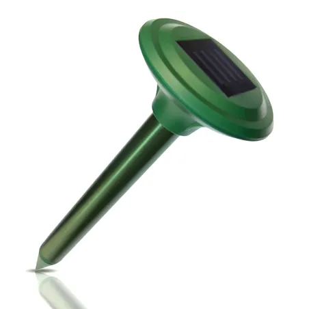 Lot de 3 anti-taupes solaires à ultra-sons – Protection 1200 m²