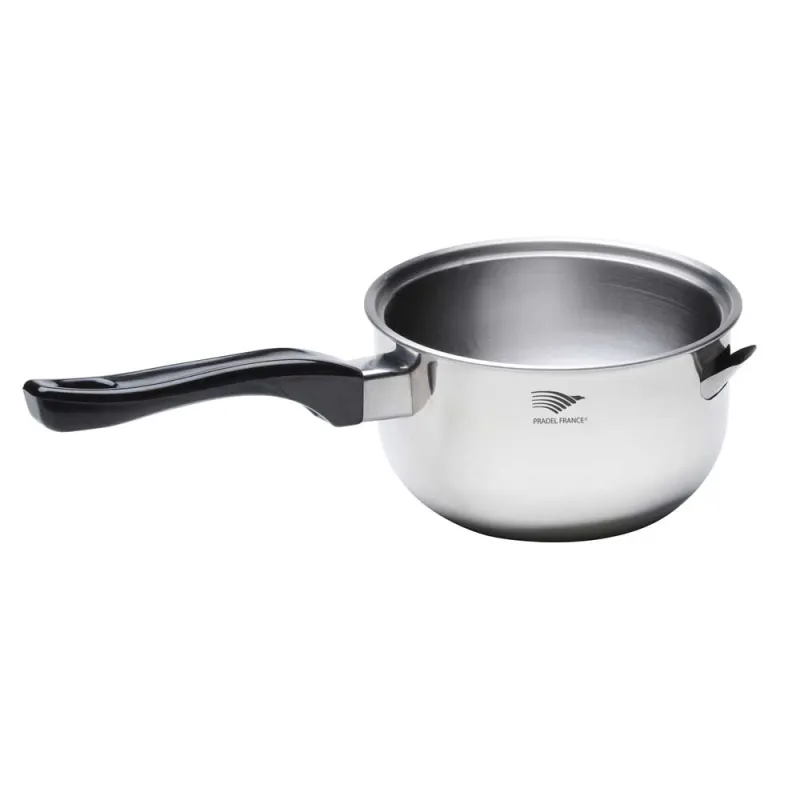 Casserole bain marie inox 18/0 Ø16cm h9.5cm tous feux