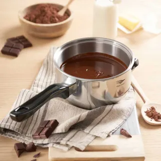 Casserole bain marie inox 18/0 Ø16cm h9.5cm tous feux