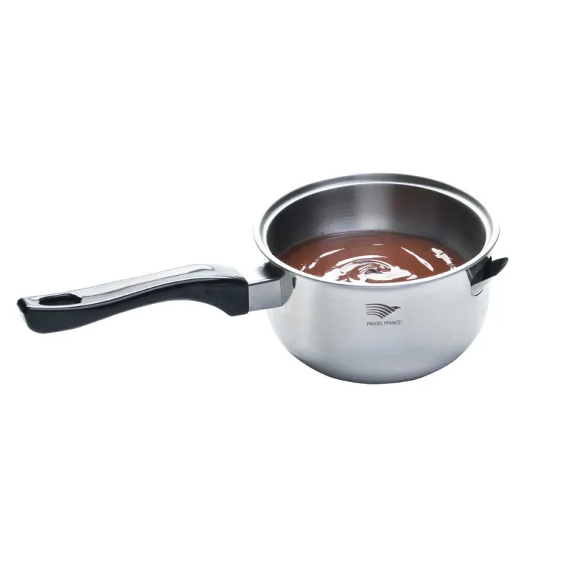 Casserole Bain-Marie 400ml Acier Inoxydable Avec Poignée - Bol Fusion Chocolat Fromage