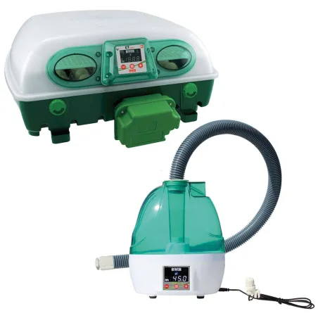 Couveuse Egg Tech SUPER 49 + Nebula | Pack 49 œufs