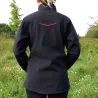 Veste softshell femme Alba 4 poches polyester noir XXS à 2XL