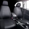 2 Housses sièges avants Catania noir avec appui-têtes inclus