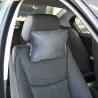 Oreiller voiture mousse mémoire forme housse lavable sangle