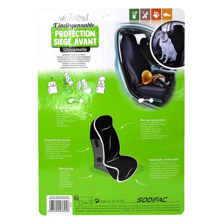 Housse siège avant universelle 100% imperméable rangement compact