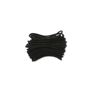 Corde élastique noire Diam. 2.5mm bobine de 10 m