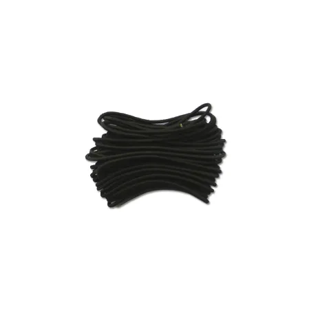 Corde élastique noire Diam. 2.5mm bobine de 10 m