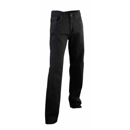 Jeans homme coupe droite regular stretch LMA noir T38 à T60
