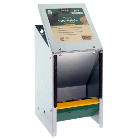 Mangeoire trémie galva 2,5 kg ProFeeder anti-gaspillage