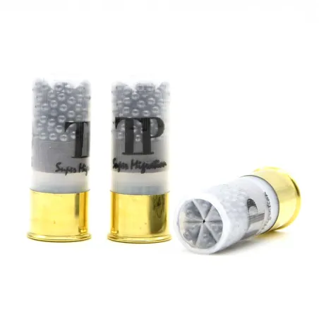 Boite de 25 cartouches TP Super MIG bourre grasse 12/70 pb4