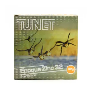 Boite de 25 cartouches Epoque Zinc bourre jupe 12/70 32g n°5