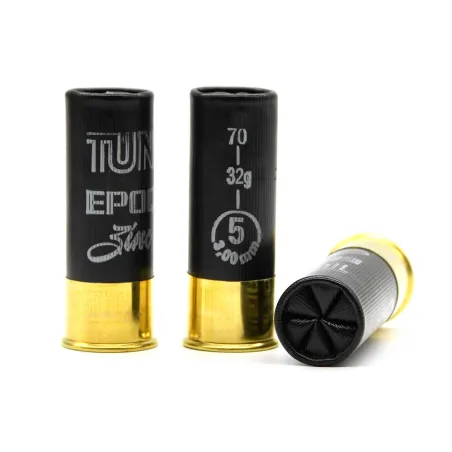 Boite de 25 cartouches Epoque Zinc bourre jupe 12/70 32g n°5