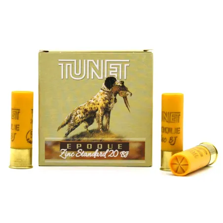 Boite de 25 cartouches Epoque Zinc bourre jupe 20/70 24g n°5