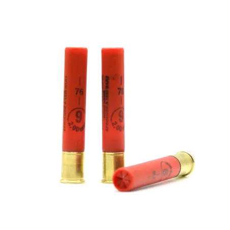 25 cartouches bourre à jupe calibre 410/76 subsoniques 320m/s