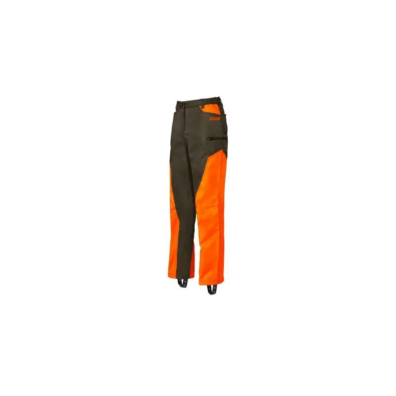 Pantalon de traque imperméable Verney Carron Attila kaki orange