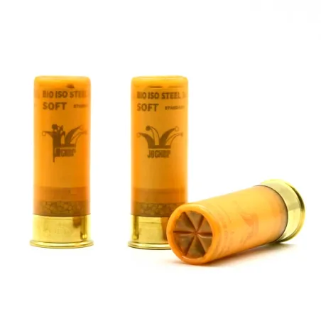 Boite de 25 cartouches Bio Steel bourre biodégradable 12/70 29g
