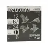 Boîte de 25 cartouches Tradition bourre jupe 12 BG 34g pb6