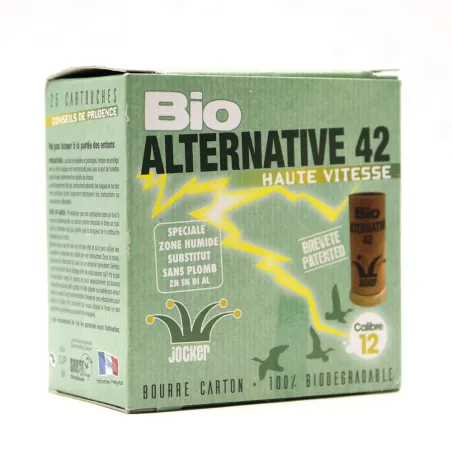 Boite de 25 cartouches tous fusils Bio Alternative 42 12/70 pb 4