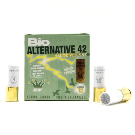 Boite de 25 cartouches tous fusils Bio Alternative 42 12/70 pb 4