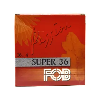 Boite de 25 cartouches Super 36 bourre jupe 12/70 BJ 36g 395m/s
