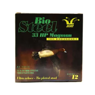 Boîte de 25 cartouches Bio Steel 33 HP Magnum 12/76 33g