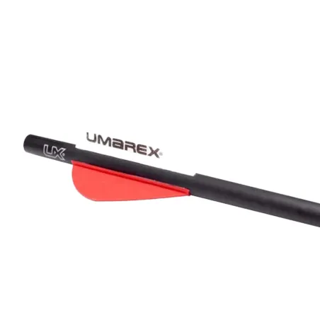 6 Flèches Airjavelin pointe field tip fibre de carbone 37,8cm