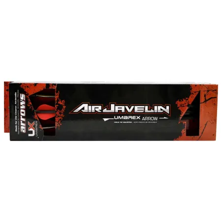 6 Flèches Airjavelin pointe field tip fibre de carbone 37,8cm