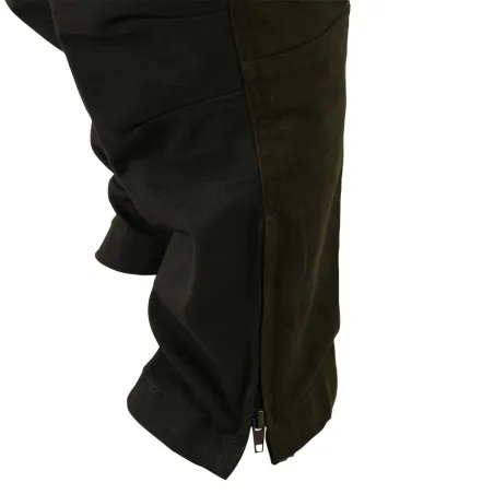 Fuseau chasse tradition enfant polyester coton kaki 8 et 12 ans