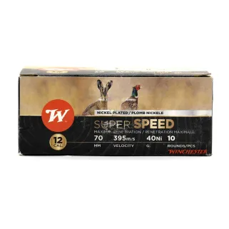 Boite de 10 cartouches Super Speed bourre jupe 12-70 40g 395m/s