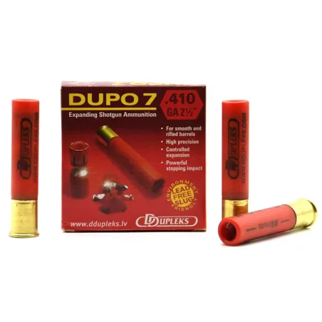 Cartouche Ddupleks® sans plomb (boîte de 5) cal.410