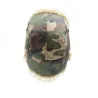 Chapka scratch et boutons nylon fourrure synthétique camo Taille 57