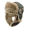 Chapka scratch et boutons nylon fourrure synthétique camo Taille 57