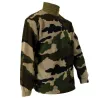 Sweat polyester col montant zippé polaire camo CE Taille M