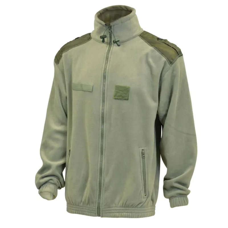 Blouson de chasse polaire commando 2 poches vert kaki TM