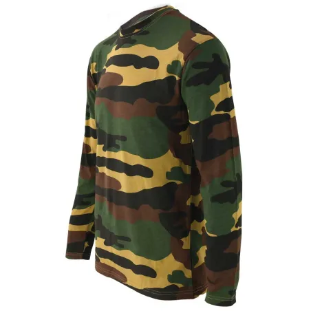 Tee Shirt Camouflage Manches Longues Taille S et XL