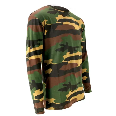 Tee Shirt Camouflage Manches Longues Taille S et XL