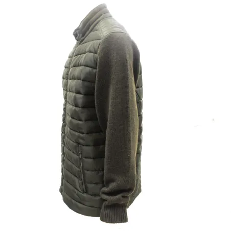 Doudoune matelassée nylon déperlant manches en maille Taille 2XL