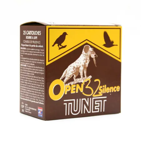 Boite de 25 cartouches subsonique bourre jupe 12/70 pb6