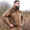 Veste Rambouillet imperméable polyester bicolore marron XL à 3XL